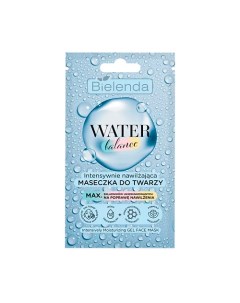 Интенсивно увлажняющая маска для лица WATER BALANCE 7.0 Bielenda