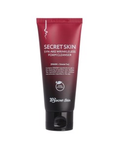 Пенка для лица Syn-Ake Wrinkleless Foam Cleanser, антивозрастная, 100 мл Secret skin