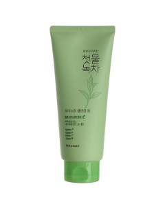 Пенка для лица очищающая Green Tea Moist Cleansing Foam 180гр Welcos