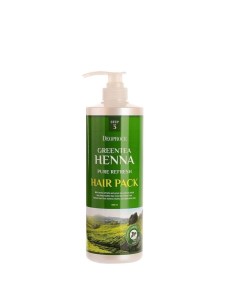 Маска для волос с зеленым чаем и хной GREENTEA HENNA 1000мл Deoproce