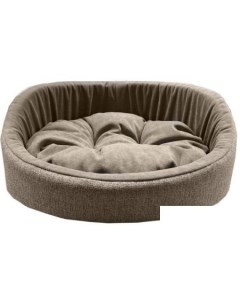 Лежак №3 82833 (57x45x17см, розовый/серый) Homepet