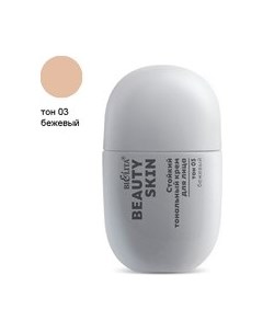 Тональный крем Beauty Skin Стойкий тон 03 бежевый Belita