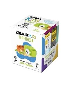 Конструктор Kids Зоопарк. Черепаха 30047 Qbrix