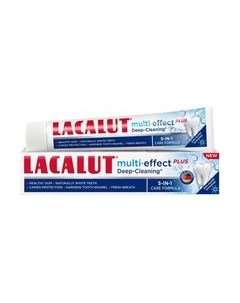 Зубная паста Multi-Effect Plus Deep Cleaning Lacalut