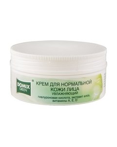 Крем для лица Для нормальной кожи лица Domix green