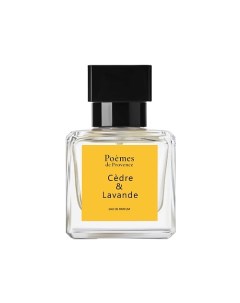 Парфюмерная вода "Cedre&Lavande" 50.0 Poèmes de provence