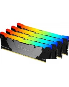 Оперативная память FURY Renegade RGB 4x8ГБ DDR4 3600 МГц KF436C16RB2AK4/32 Kingston