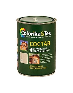 Защитно-декоративный состав Colorika & tex