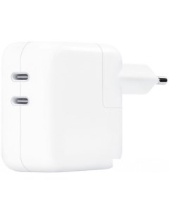 Сетевое зарядное 35W Dual USB-C Port Power Adapter MW2K3ZM/A Apple