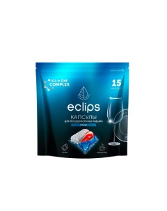 Средство для посудомоечных машин в капсулах Prime 15шт Eclips