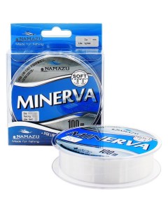 Леска "Minerva", L-100 м, d-0,14 мм, test-1,98 кг, прозрачная100 Namazu