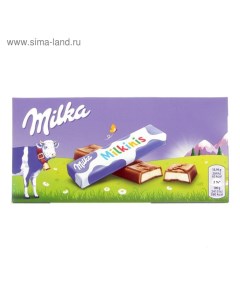 Шоколад Milkinis Sticks, 87,5 г Milka