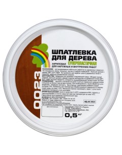 Шпатлевка для дерева акриловая "Радуга 0023", сосна 0,5 кг Лз радуга