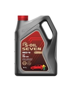 Моторное масло Red №9 SP 5W30 / E108296 S-oil seven