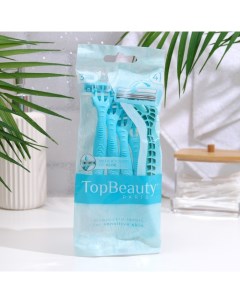 Женская бритва одноразовая TopBeauty Paris 3, 4 шт Toptech