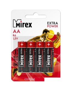 Батарейка Extra Power R6 AA 4 шт ER06-E4 Mirex