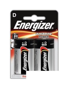 Батарейка Power D-LR20 E301003400 2шт Energizer