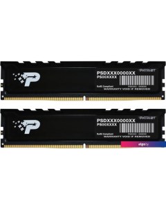 Оперативная память Signature Premium 2x16ГБ DDR5 5600МГц PSP532G5600KH1 Patriot