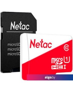 Карта памяти microSDXC NT02P500ECO-064G-R Netac