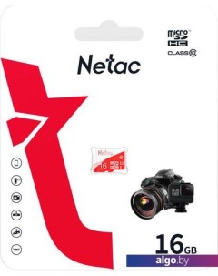 Карта памяти microSDXC P500 ECO 16GB Netac