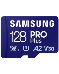 Карта памяти PRO Plus microSDXC 128GB MB-MD128SA/EU (с адаптером) Samsung