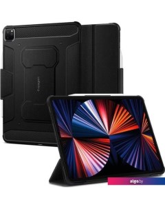 Чехол для планшета Rugged Armor Pro для iPad Pro 12.9 (2021) (черный) Spigen