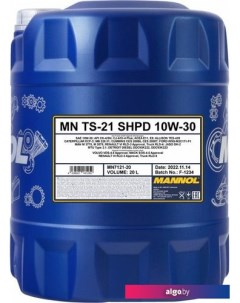 Моторное масло TS-21 SHPD 10W-30 20л Mannol