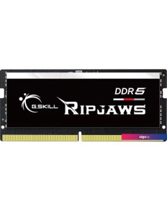 Оперативная память Ripjaws 32ГБ DDR5 SODIMM 4800 МГц F5-4800S4039A32GX1-RS G.skill