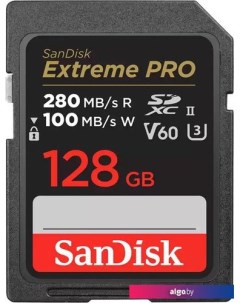 Карта памяти Extreme PRO SDXC SDSDXEP-128G-GN4IN 128GB Sandisk