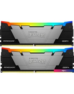 Оперативная память FURY Renegade RGB 2x32ГБ DDR4 3600 МГц KF436C18RB2AK2/64 Kingston