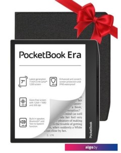 Электронная книга 700 Era 16GB(черный) + Обложка 700 Flip series, Black Pocketbook