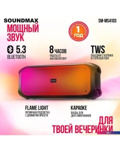 Беспроводная колонка SM-MS4103 Soundmax