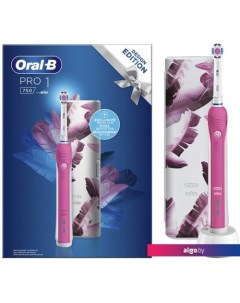 Электрическая зубная щетка Pro 1 750 Design Edition D16.513.1UX (розовый) Oral-b