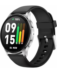 Умные часы POP 3R (серебристый, с силиконовым ремешком) Amazfit