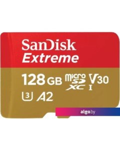 Карта памяти Extreme SDSQXAA-128G-GN6MA microSDXC 128GB Sandisk