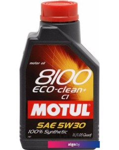 Моторное масло 8100 Eco-clean+ 5W30 C1 1л Motul