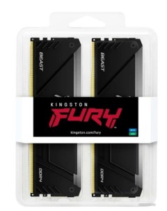 Оперативная память FURY Beast RGB 2x16ГБ DDR4 3200МГц KF432C16BB12AK2/32 Kingston