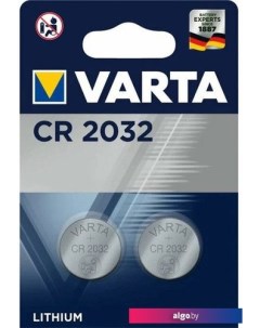 Батарейка Lithium 6032 CR 2032 BL2 Varta