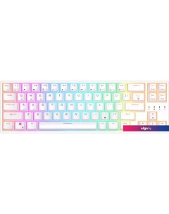 Клавиатура RK68 Plus RGB (белый, RK Red) Royal kludge