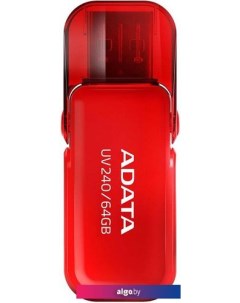 USB Flash UV240 64GB (красный) Adata