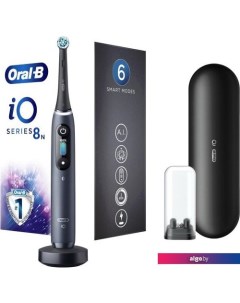 Электрическая зубная щетка iO 8n (черный, 1 насадка) Oral-b