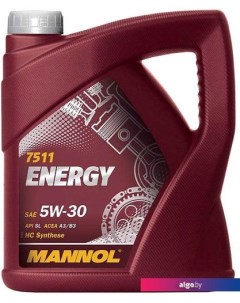 Моторное масло Energy 5W-30 API SL 4л Mannol