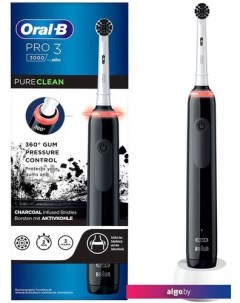 Электрическая зубная щетка Pro 3 3000 Pure Clean Black D505.513.3 (черный) Oral-b