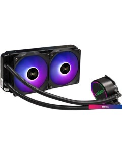 Кулер для процессора BlackWater-240V2.PWM.RGB EX293457RUS Exegate