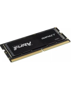 Оперативная память FURY Impact 16ГБ DDR5 SODIMM 5600 МГц KF556S40IB-16 Kingston