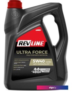 Моторное масло Ultra Force Synthetic 5W-40 5л Revline