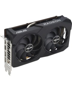 Видеокарта Dual Radeon RX 7600 V2 OC Edition 8GB GDDR6 DUAL-RX7600-O8G-V2 Asus