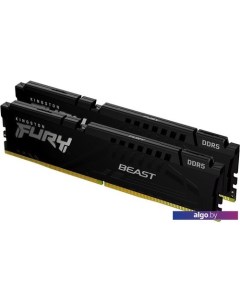 Оперативная память FURY Beast 2x8ГБ DDR5 5200МГц KF552C40BBK2-16 Kingston