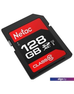 Карта памяти SDXC 128GB U1/C10 P600 Netac