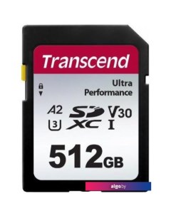 Карта памяти SDXC 340S 512GB Transcend